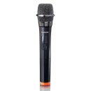 Lenco MCW-011BK - Kabelloses Mikrofon mit 6,3 mm Receiver *