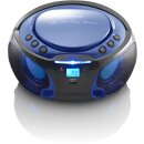 Lenco SCD-550BU CD-Radio mit MP3, USB, BT, Lichteffekte...