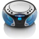 Lenco SCD-550SI CD-Radio m. MP3, USB, BT, Lichteffekt...