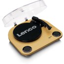 Lenco LS-40WD Plattenspieler mit int. Lautsprechern (Holz)