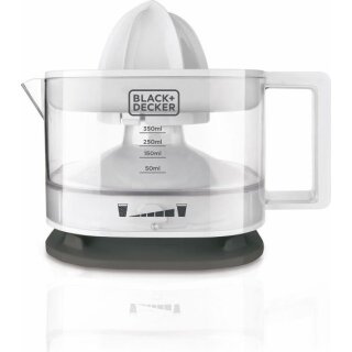 Black+Decker - BXCJ25E Zitruspresse, 25, Kunststoff, 350 milliliters, Wei&szlig;