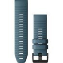 Garmin Ersatzarmband QuickFit 26mm Silikon Blau/Schiefergrau