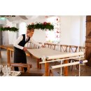 Duni Dunicel&reg; Tischdecke Tischdeckenrolle, wei&szlig;, 1,18m x 10m