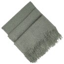 Derhy Damen Schal Demoiselle, Schal mit Fransen, grau