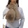 Derhy Damen Schal Derniere, Felloptik, kuschelig weich, beige (light grey)