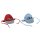 Chicco Baby M&uuml;tze 42413 mit Schirm und Stickerei