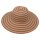 Pia Rossini Damen Sonnenhut Toulon, one size , gestreift, orange/beige