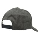 Schott NYC Herren Baseballcap Jim, Snapback, one size, grau