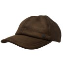 Bugatti Herren Baseball Cap mit Ohrenklappen im Lederlook B348 R-1490