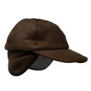 Bugatti Herren Baseball Cap mit Ohrenklappen im Lederlook B348 R-1490