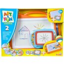 Simba 106334149 - Art und Fun 2 Maltafeln, 40x29cm, 16x13cm, ab 3 Jahre
