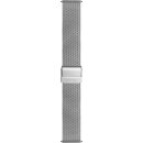 Withings Mesh-Looparmband, 18mm, Steel und Scanwatch, Silver
