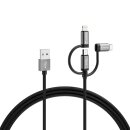 VARTA 3in1 Cable USB A-Light/Micro/Type C