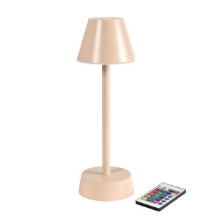 Duni LED Lampe kabellos Zelda 32 x &Oslash; 10,3 cm 14 Std. Soft Pink