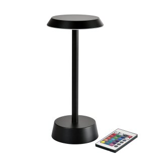 Duni LED Lampe kabellos Nour 26,3 x &Oslash; 11,9 cm 14 Std. Graphite