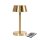 Duni LED Lamp Cordless Nour Midi 20 x &Oslash; 10 cm 14 Std. Gold