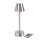 Duni LED Lampe kabellos Zelda 32 x &Oslash; 10,3 cm 14 Std. Silber - 6 St&uuml;ck