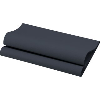 Duni Bio Dunisoft&reg; Serviette 40 x 40 cm schwarz - 6 St&uuml;ck
