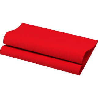 Duni Bio Dunisoft&reg; Serviette 40 x 40 cm rot - 6 St&uuml;ck