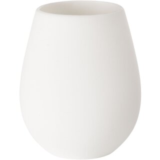 Duni LED-Kerzenhalter Tropical 10,3 x &Oslash; 8,5 cm Wei&szlig; - 6 St&uuml;ck