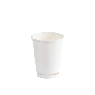 Duni Just Paper Becher 12 cl Wei&szlig; 1 x 50 St&uuml;ck