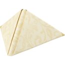 Duni Dunilin&reg;-Serviette 40 x 40 cm Rich Damast Cream - 12 St&uuml;ck