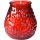 Duni Kerzenglas Venezia 100 x &Oslash; 100 mm 70 Std. Rot
