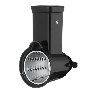 WMF Profi Plus Gem&uuml;seschneider mit 4 Schneideins&auml;tze f&uuml;r Gem&uuml;se, Obst, K&auml;se, Edelstahl, Zubeh&ouml;r passend zur WMF Profi Plus/K&uuml;chenminis K&uuml;chenmaschine