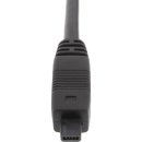 InLine&reg; USB 2.0 Mini-Kabel, Stecker A an Mini USB Stecker, schwarz, 1m