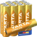VARTA LONGLIFE Batterie AAA LR03 Micro 12er Big Box
