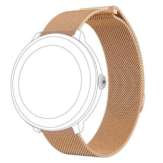 topp - Armband Samsung/Garmin/Huawei Watch, Mesh, rosegold