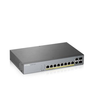 ZyXEL GS1350-12HP 12-Port mgd CCTV PoE Switch