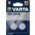 VARTA Knopfzellenbatterie Electronics CR2016 Lithium 2er-Pack