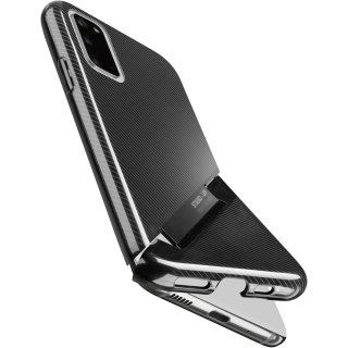 Cellularline Stand Case f&uuml;r Samsung Galaxy A41, schwarz