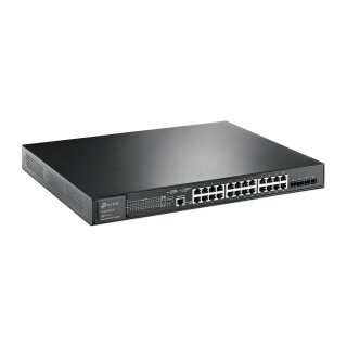 TP-Link TL-SG3428XMP 24-Port Gigabit Mgd. PoE+ Switch 4x SFP+