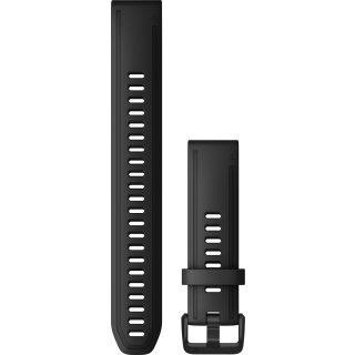 Garmin Ersatzarmband QuickFit 20 XL Silikon Schwarz/Grau