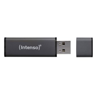 Intenso Speicherstick USB 2.0 Alu Line 64GB Anthrazit