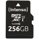 Intenso 256GB SDXC Class10 UHS-I Premium + SD-Adapter