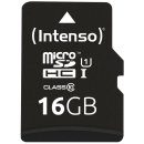 Intenso 16GB microSDHC Class10 UHS-I Professional +...
