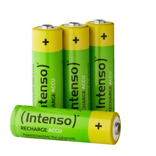 Intenso Batteries Rechargeable Eco AA HR6 2700mAh 4er Blister