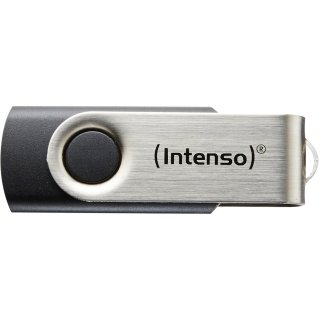 Intenso Speicherstick USB 2.0 Basic Line 8GB Schwarz/Silber