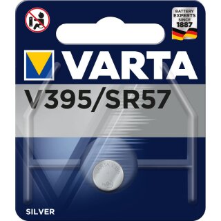 VARTA Knopfzellenbatterie Electronics V395 (SR57) Silber