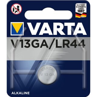 VARTA Knopfzellenbatterie Electronics V13GA (LR44) Alkaline