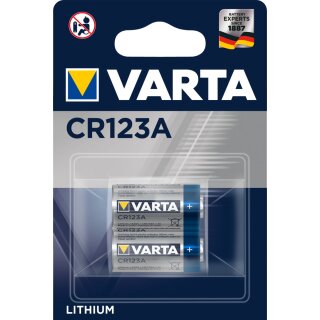 VARTA LITHIUM  CR123A Blister 2