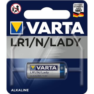 VARTA ELECTRONICS LR1/N/Lady Blister 1