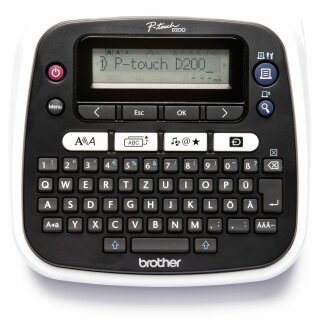 Brother P-touch D200BW Desktop Beschriftungsger&auml;t