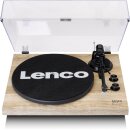 Lenco LBT-188 Bluetooth Plattenspieler mit USB (Kiefer)