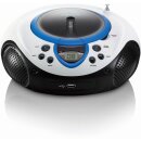 Lenco SCD-38 USB CD-Radio mit MP3, USB (Blau)