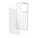Cellularline Starter Kit Case+Glass f. iPhone 13 Pro, Trans