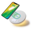 4smarts Wireless Charger VoltBeam N8 15W m. Uhr/ Lampe,...